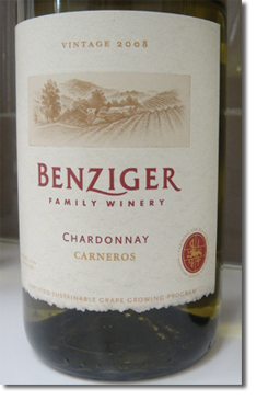 Benziger Chardonnay 2008