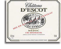 Chateau d’Escot 2009