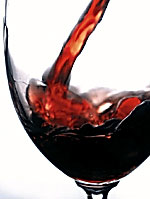 Wine Pour Close-up