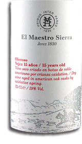 El Maestro Sierra 15-Year-Old Oloroso