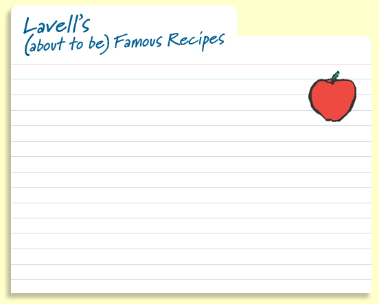 Recipe Card Front